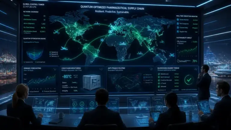 Quantum computing optimizing pharma supply chains