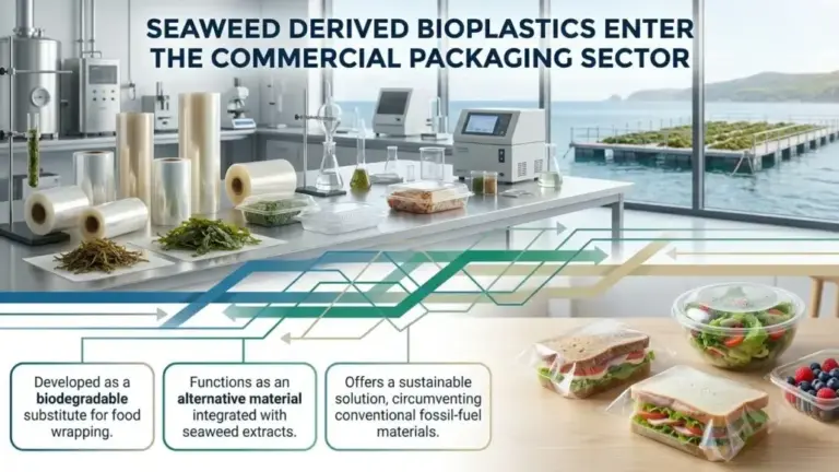 Aberystwyth University Researchers Develops Sustainable Food Packaging with Seaweed Extracts