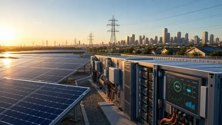 Solar Plus Storage Systems Enhancing Energy Reliability