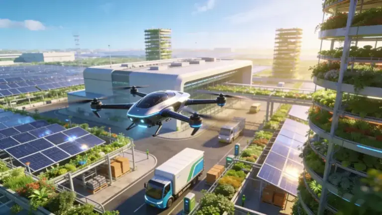 Sustainable Logistics Automation Reducing Carbon Impact