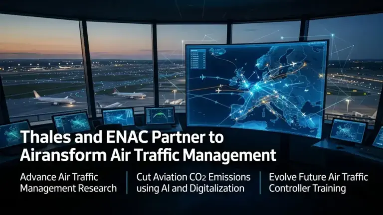 Thales and ENAC to Jointly Transform Air Traffic Management
