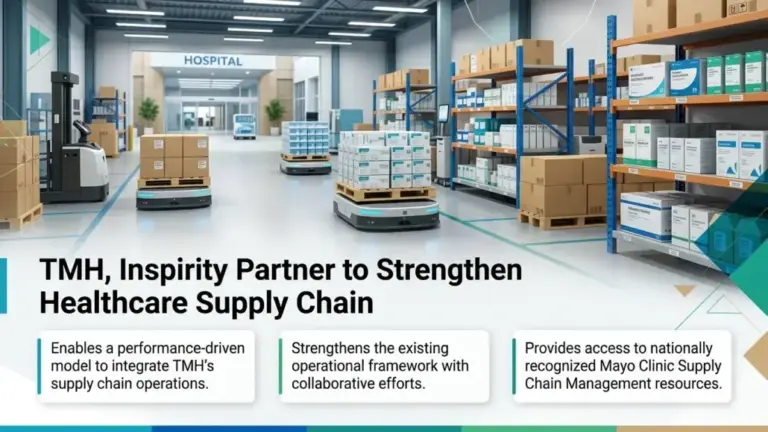 TMH, Inspirity Partner to Strengthen Healthcare Supply Chain