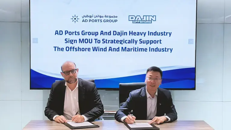 AD Ports Group, Dajin to Team Up on Offshore Wind Energy