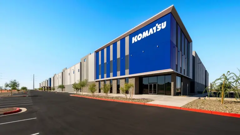 Komatsu Strengthens U.S. Network with Arizona Parts Center