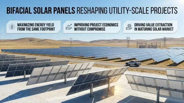 Bifacial Solar Panels are Reshaping Utility-Scale Projects
