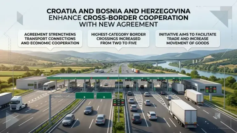 Croatia, Bosnia & Herzegovina Sign New Border Crossings Deal