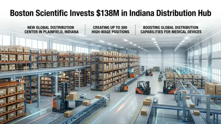 Boston Scientific Invests $138M in Indiana Distribution Hub
