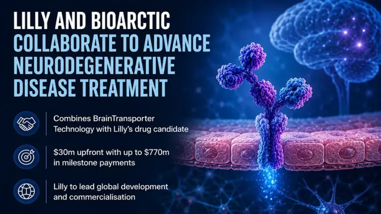 Lilly and BioArctic Partner on BrainTransporter Technology