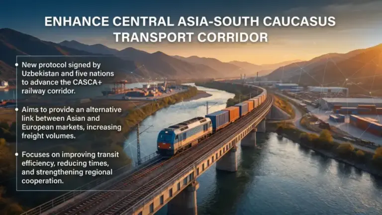 Countries Sign CASCA+ Transport Corridor Advancement Deal