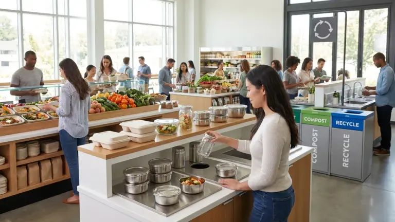 Circular Packaging Models Reducing Food Industry Waste