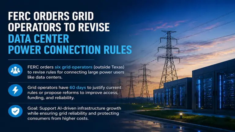 US Regulator Pushes for Data Center Power Rules Overhaul