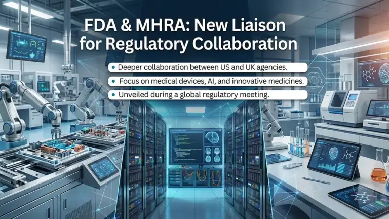 FDA and MHRA Launch New Liaison Programme to Strengthen Regulatory Collaboration
