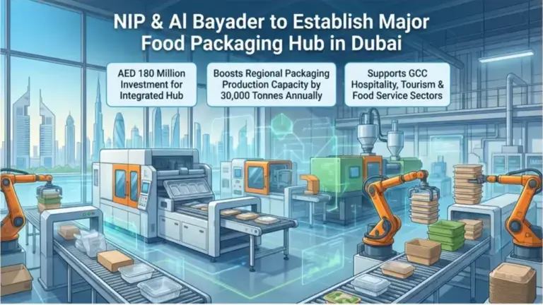 NIP and Al Bayader Advance Food Packaging Hub in Dubai