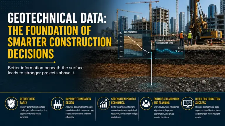 Geotechnical Data Driving Smarter Construction Decisions