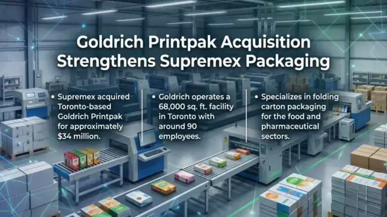 Goldrich Printpak Acquisition Strengthens Supremex Packaging