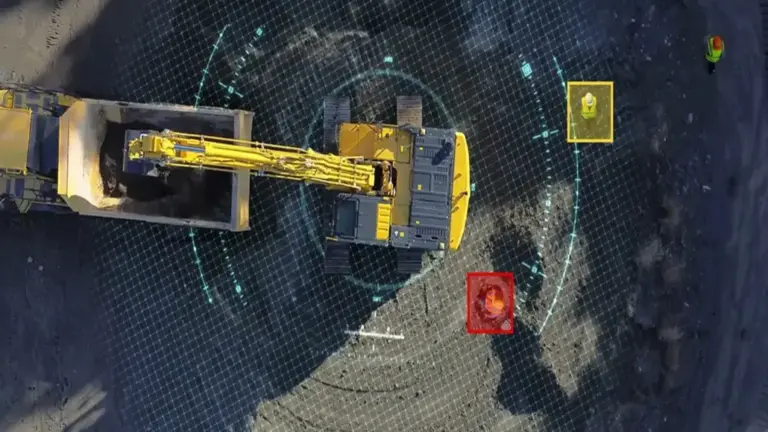 Komatsu Unveils Human Detection System in Crawler Excavators