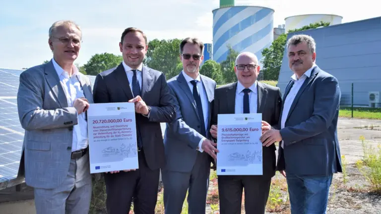 $33m For Hydrogen Pipeline and Storage Projects for Chemnitz