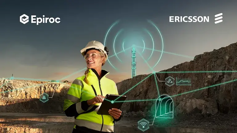 Epiroc, Ericsson Partner for LTE, 5G Connectivity in Mining