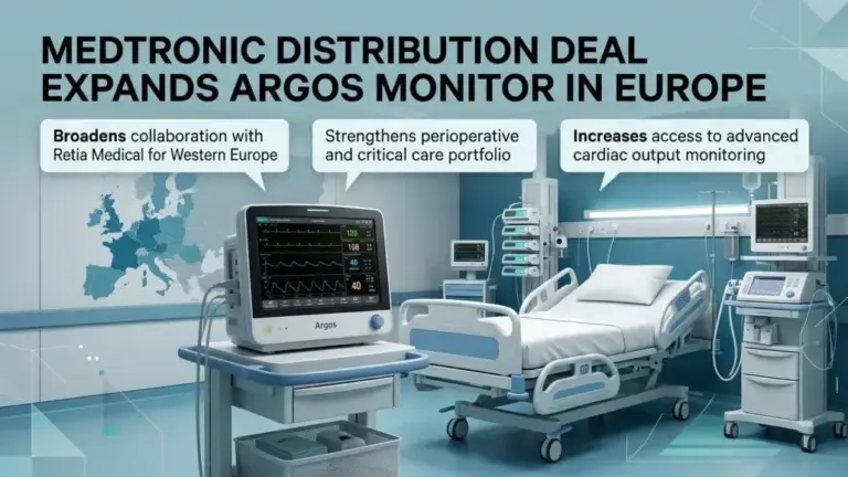 Medtronic Distribution Deal Expands Argos Monitor in Europe