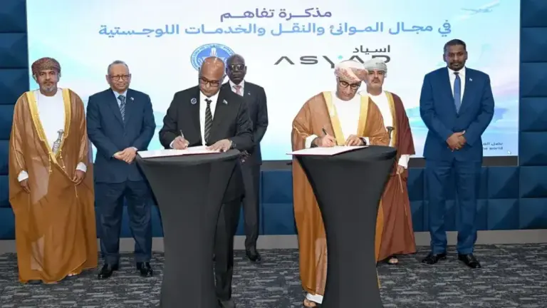 Oman, Sudan Sign Agreement on Maritime Sector and Logistics