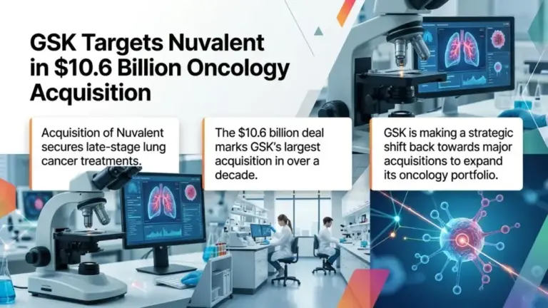 GSK Targets Nuvalent in $10.6 Billion Oncology Acquisition