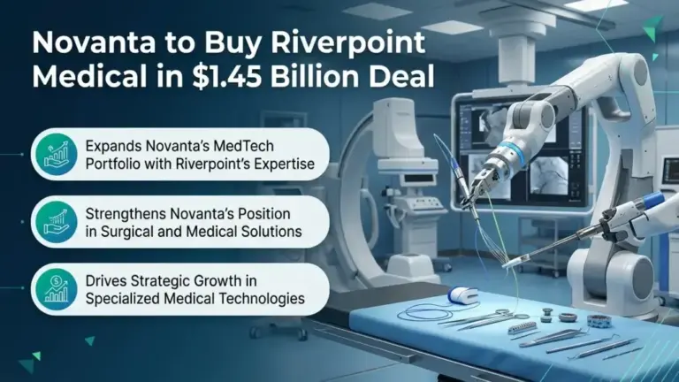 Novanta to Buy Riverpoint Medical in $1.45 Billion Deal