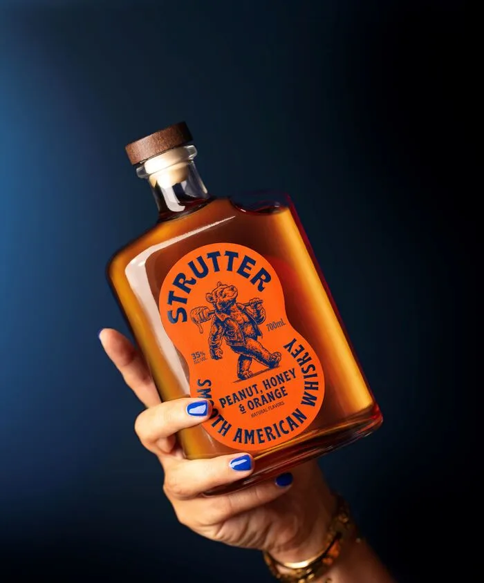 Strutter Hand held Blue