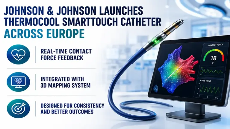 Johnson & Johnson Launches THERMOCOOL SMARTTOUCH Catheter in Europe