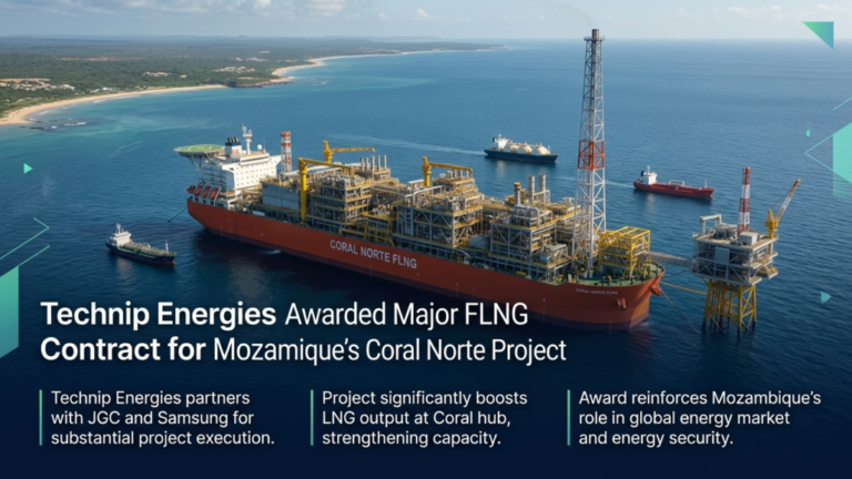 Technip Energies Wins Coral Norte FLNG Project Contract