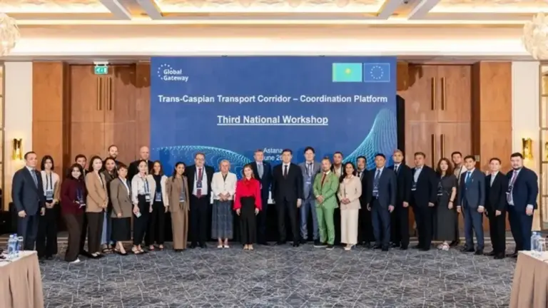 EU, Kazakhstan Pledge Trans-Caspian Transport Route Upgrade