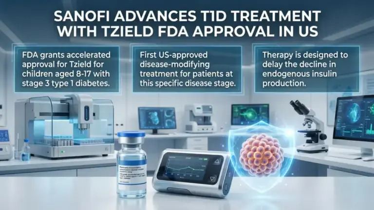 Sanofi Advances T1D Treatment with Tzield FDA Approval in US