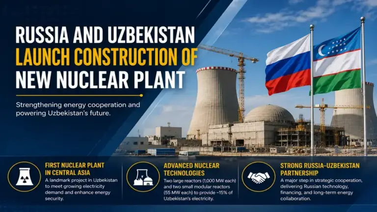 Uzbekistan Nuclear Plant Work Begins Under Rosatom Deal