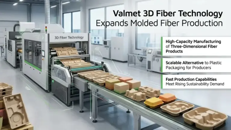 Valmet 3D Fiber Technology Expands Molded Fiber Production