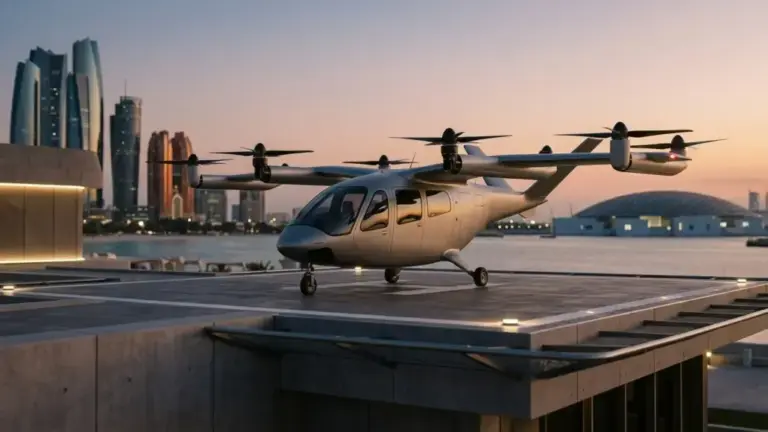 UAE Eyes Abu Dhabi Air Taxi Services Launch by 2026 End