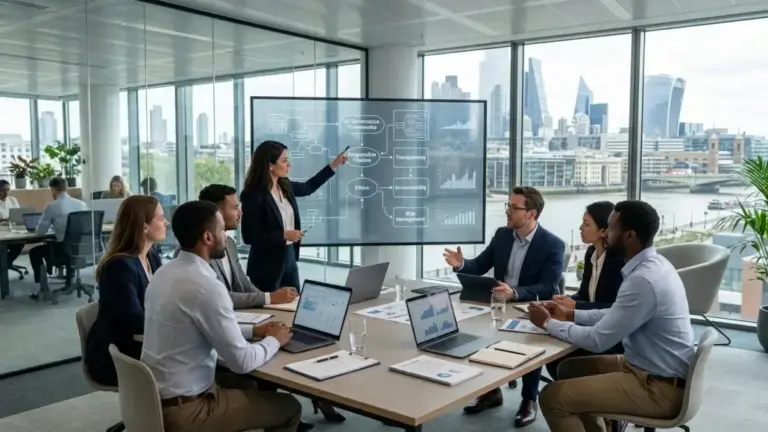 AI Governance Frameworks Supporting Responsible Finance