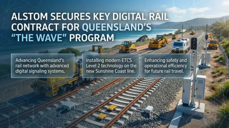 Alstom Tapped for ETCS Contract on Queensland’s Wave Project