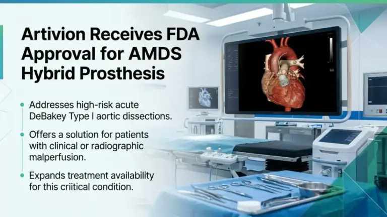 Artivion Receives FDA Approval for AMDS Hybrid Prosthesis