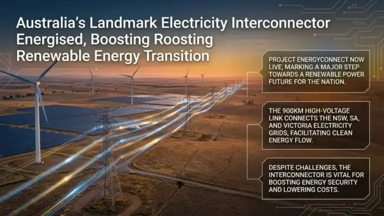Transgrid’s Project EnergyConnect Energized in Australia
