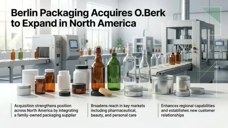 Berlin Packaging Acquires O.Berk to Expand in North America