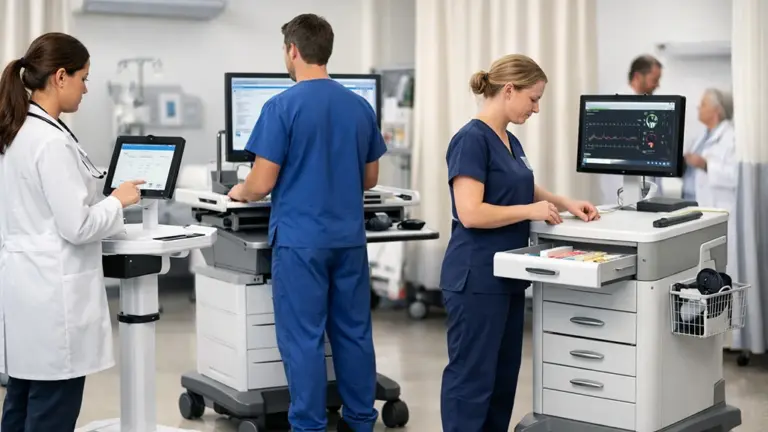 Best Medical Carts on Wheels for Clinicians