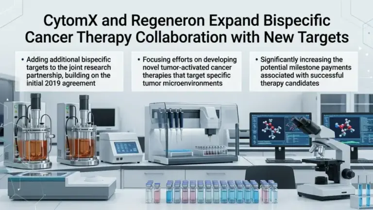 CytomX and Regeneron Expand Bispecific Cancer Therapy Collaboration with New Targets