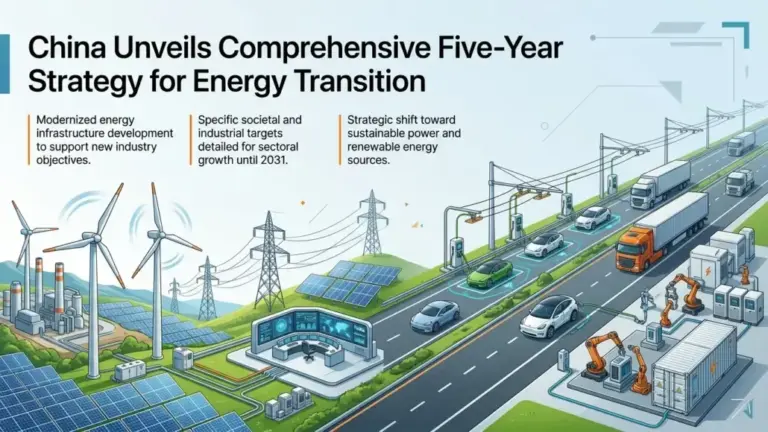 China Unveils Comprehensive Five-Year Strategy for Energy Transition