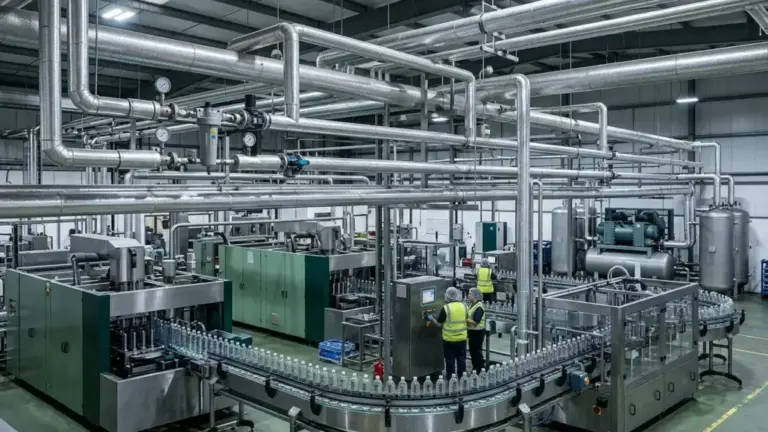 Compressed Air Efficiency in Beverage Manufacturing