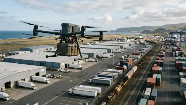 Drone Cargo Networks Enhancing Global Freight Logistics