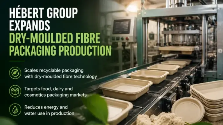 Hébert Group, ANDRITZ Expands Dry-Moulded Fibre Packaging Output