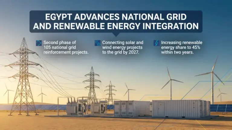 Egypt Advances National Grid Reinforcement for Renewables