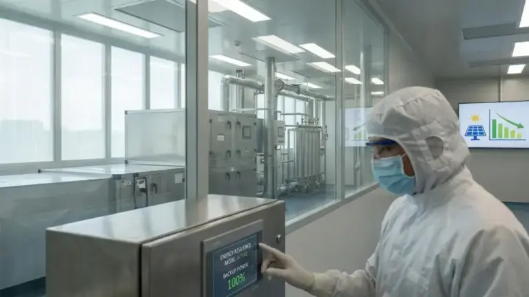 Energy Resilient Cleanrooms Reducing Operational Risk