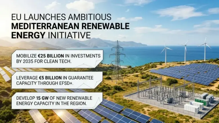 EU Launches T-MED to Boost Mediterranean Renewable Energy