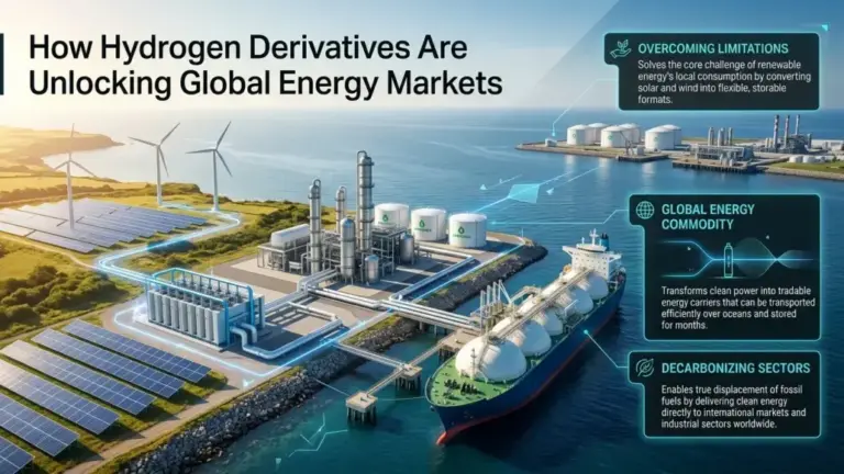 How Hydrogen Derivatives Are Unlocking Global Energy Markets