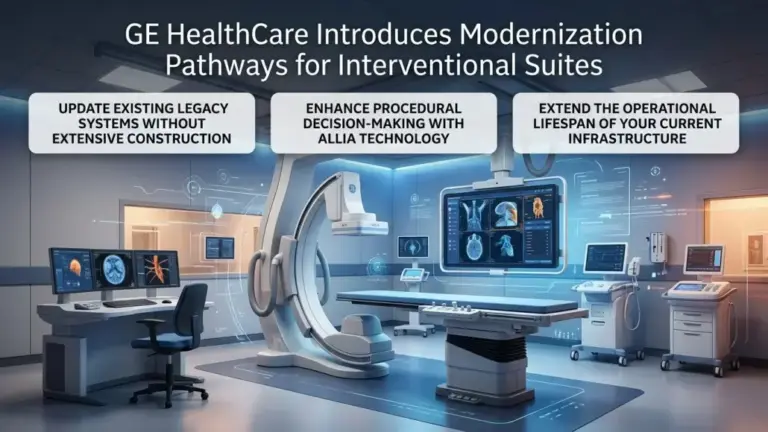 GE HealthCare Introduces Modernization Pathways for Interventional Suites